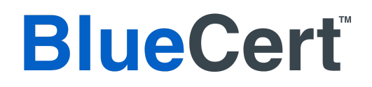 BlueCert Logo